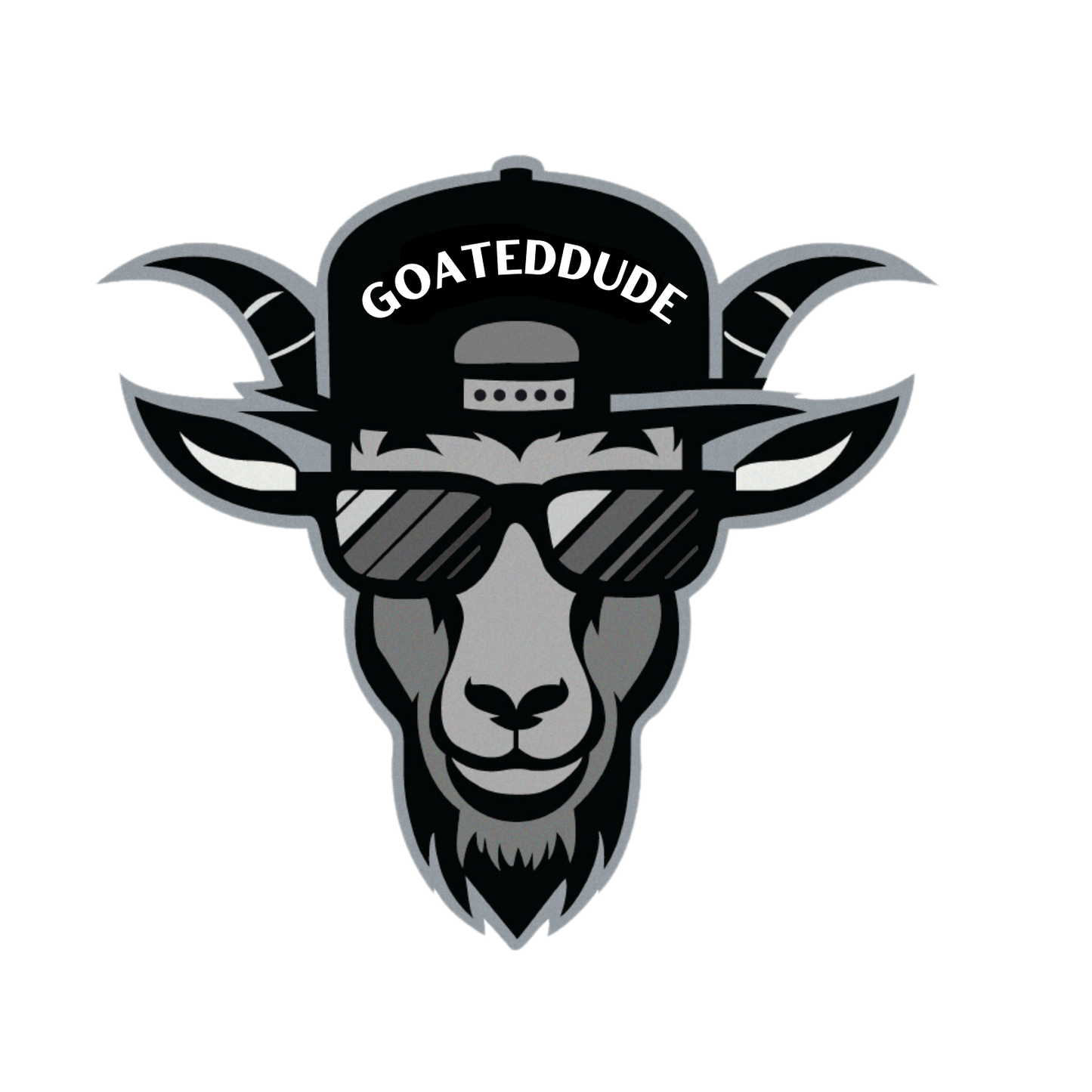 GOATEDDUDE - 5" logo decal - car/truck/suv