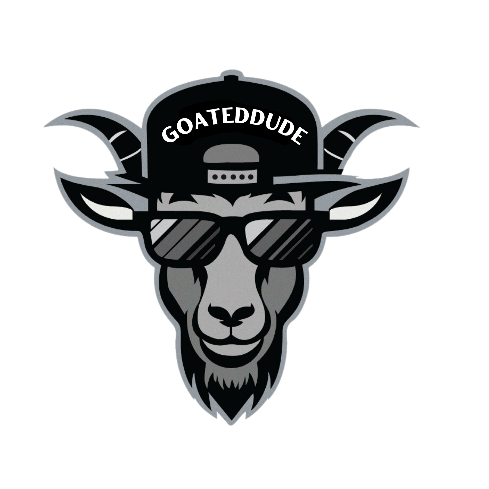 GOATEDDUDE - 5" logo decal - car/truck/suv - GOATEDDUDE LLC