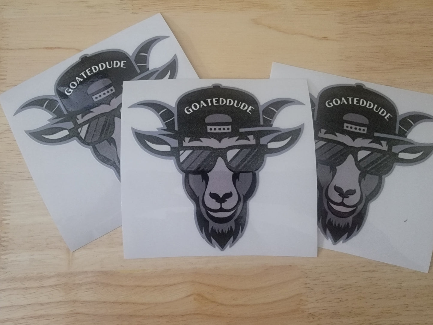 GOATEDDUDE - 5" logo decal - car/truck/suv