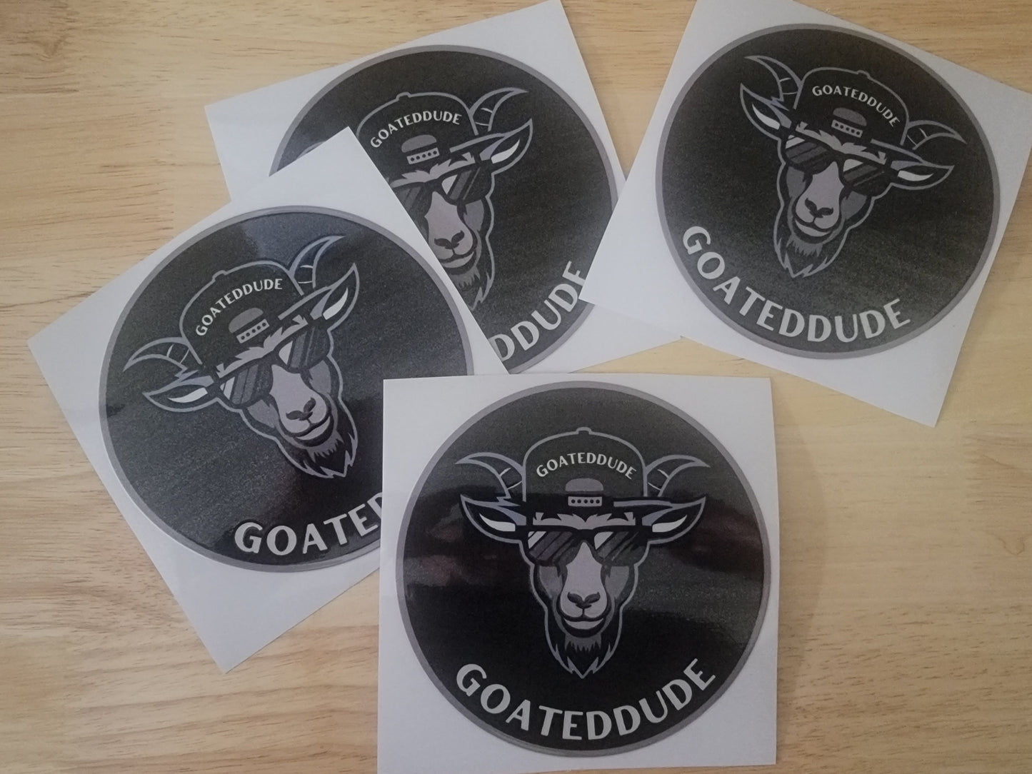 GOATEDDUDE - 5" EMBLEM decal - car/truck/suv