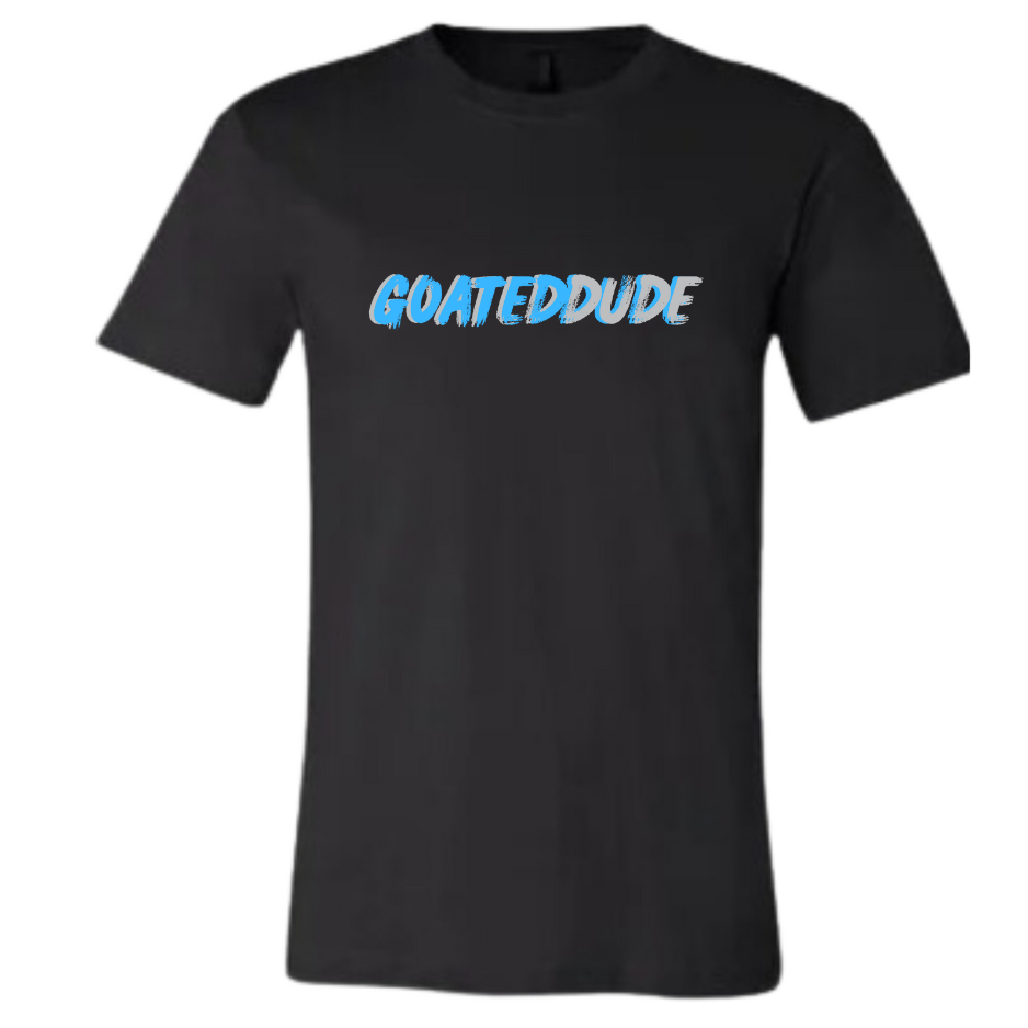 GOATEDDUDE Black Adult CHALLENGE CHANGER Motivational Tee