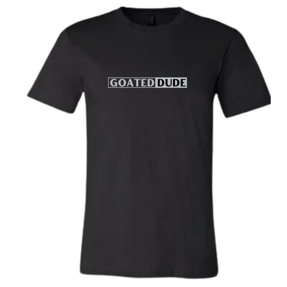 GOATEDDUDE Black Adult ONLY LIMIT IS YOU Motivational Tee