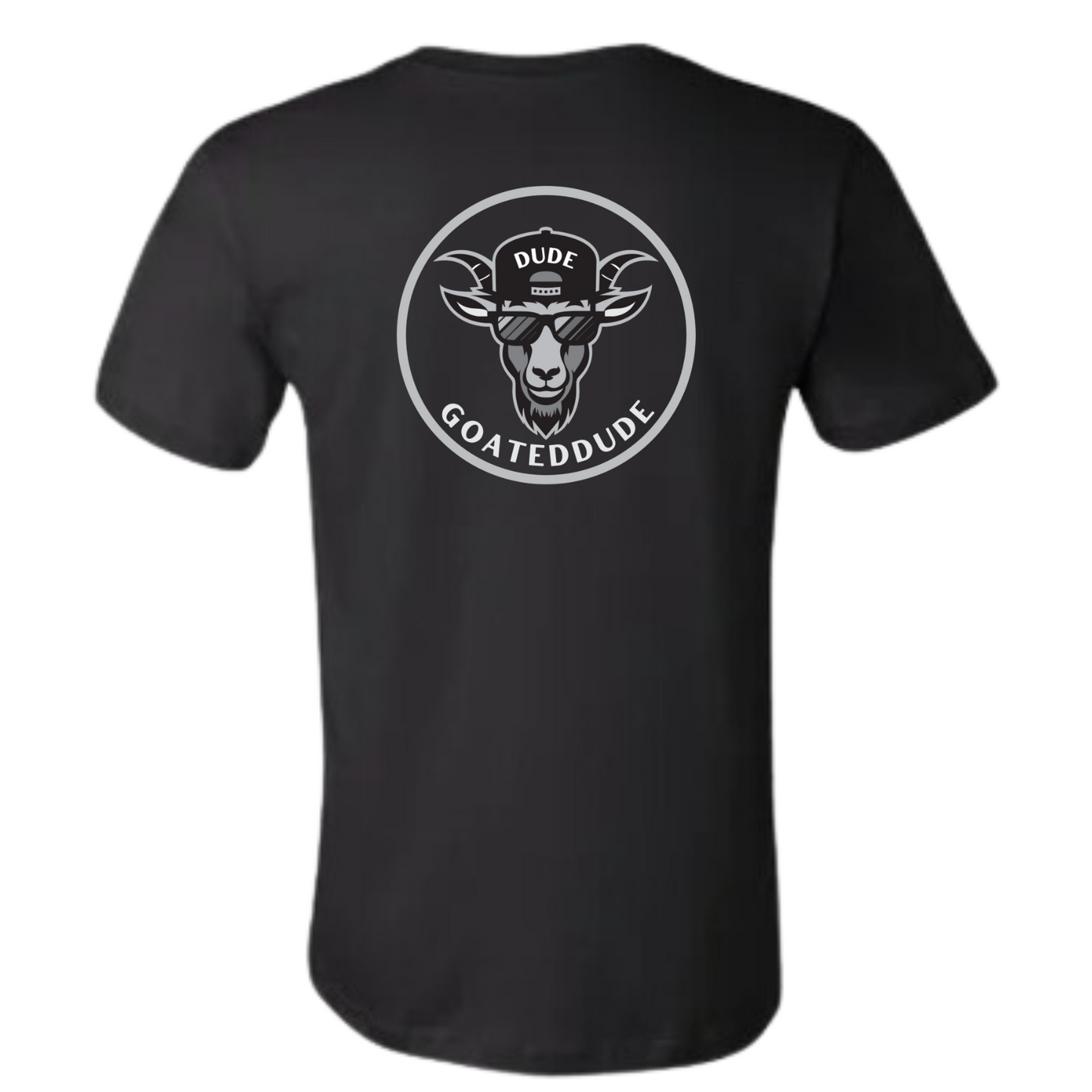 GOATEDDUDE - IDENTITY - Youth Tee - Black - cotton/poly - GOATEDDUDE LLC