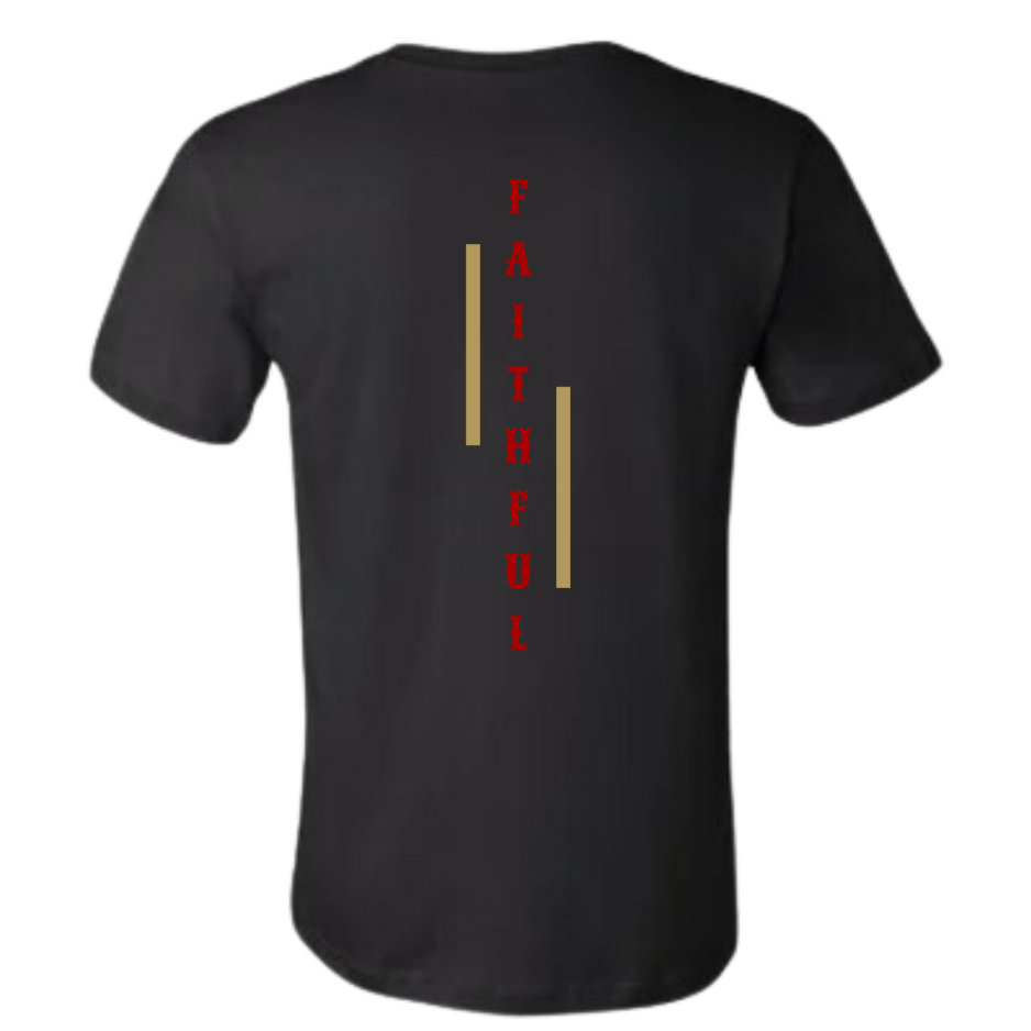 GOATEDDUDE Black Adult KITTLE GOAT Graphic Tee