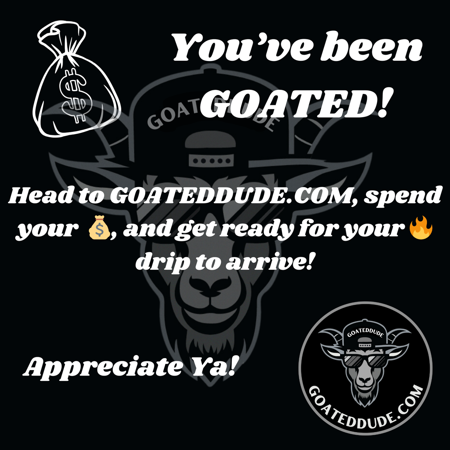 GOATEDDUDE Gift Card - GOATEDDUDE LLC