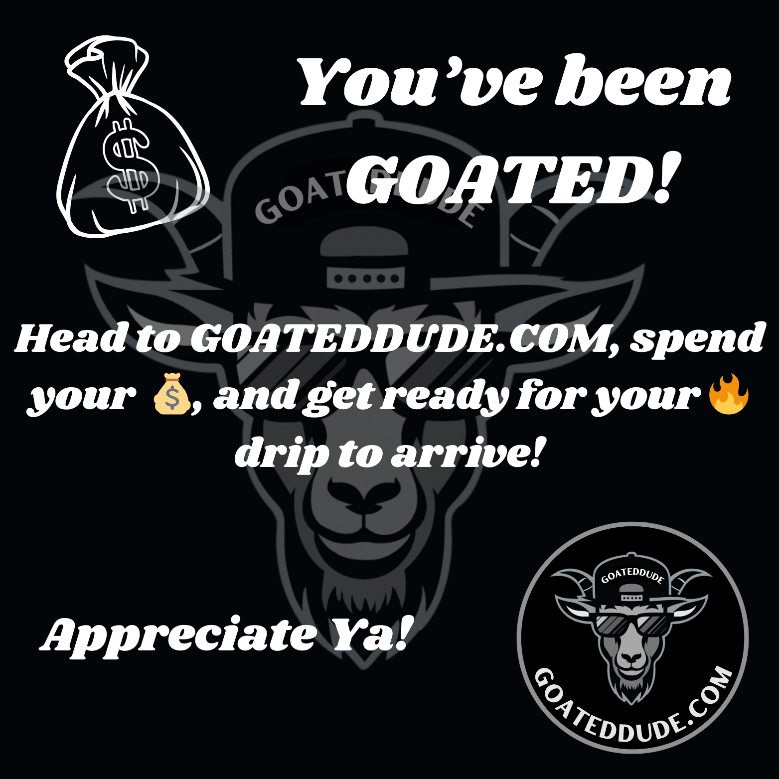 GOATEDDUDE Gift Card - GOATEDDUDE LLC