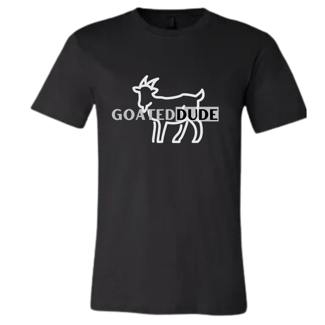 GOATEDDUDE - ICON - Youth graphic Tee - Black - cotton/poly - GOATEDDUDE LLC