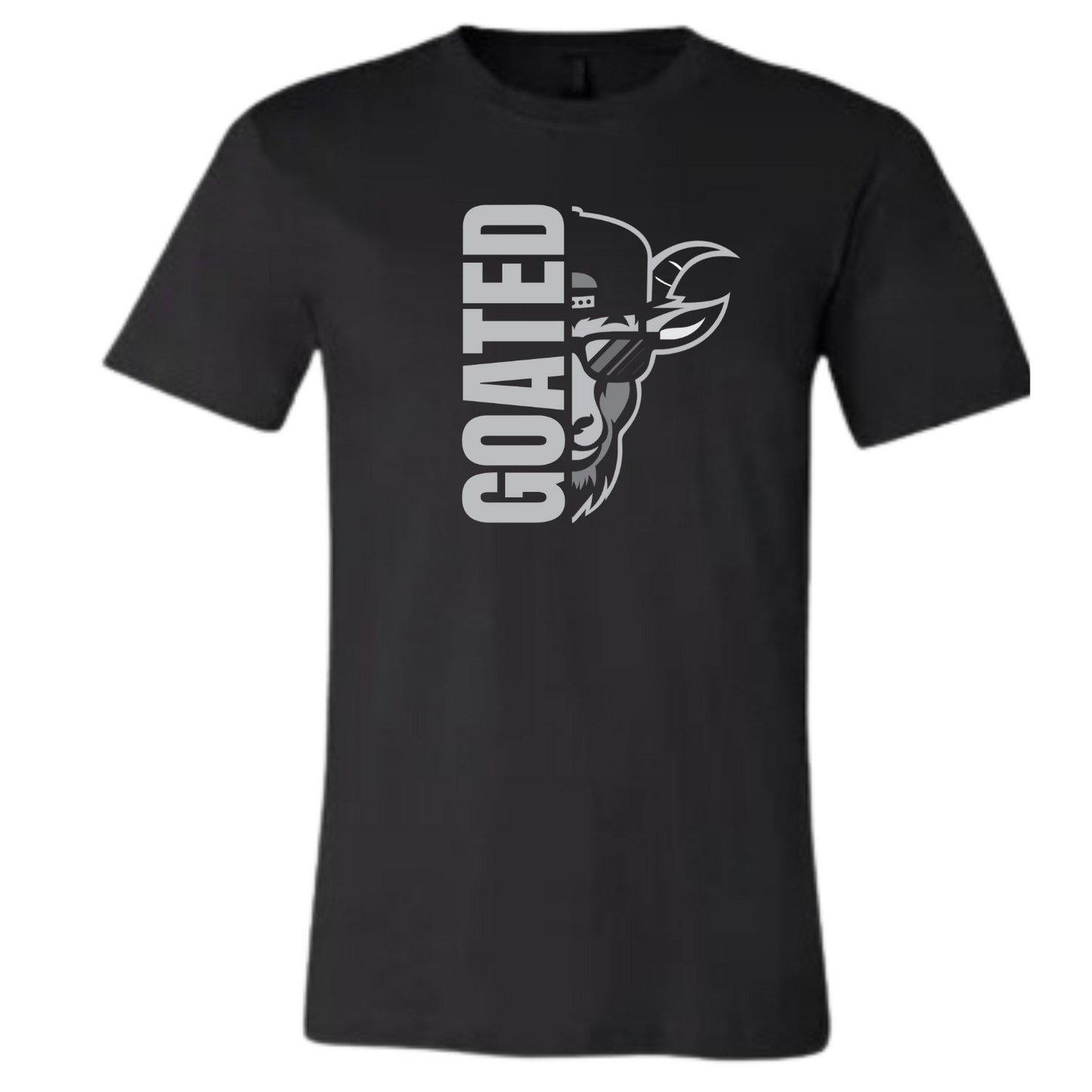 GOATEDDUDE - IDENTITY - Youth Tee - Black - cotton/poly - GOATEDDUDE LLC