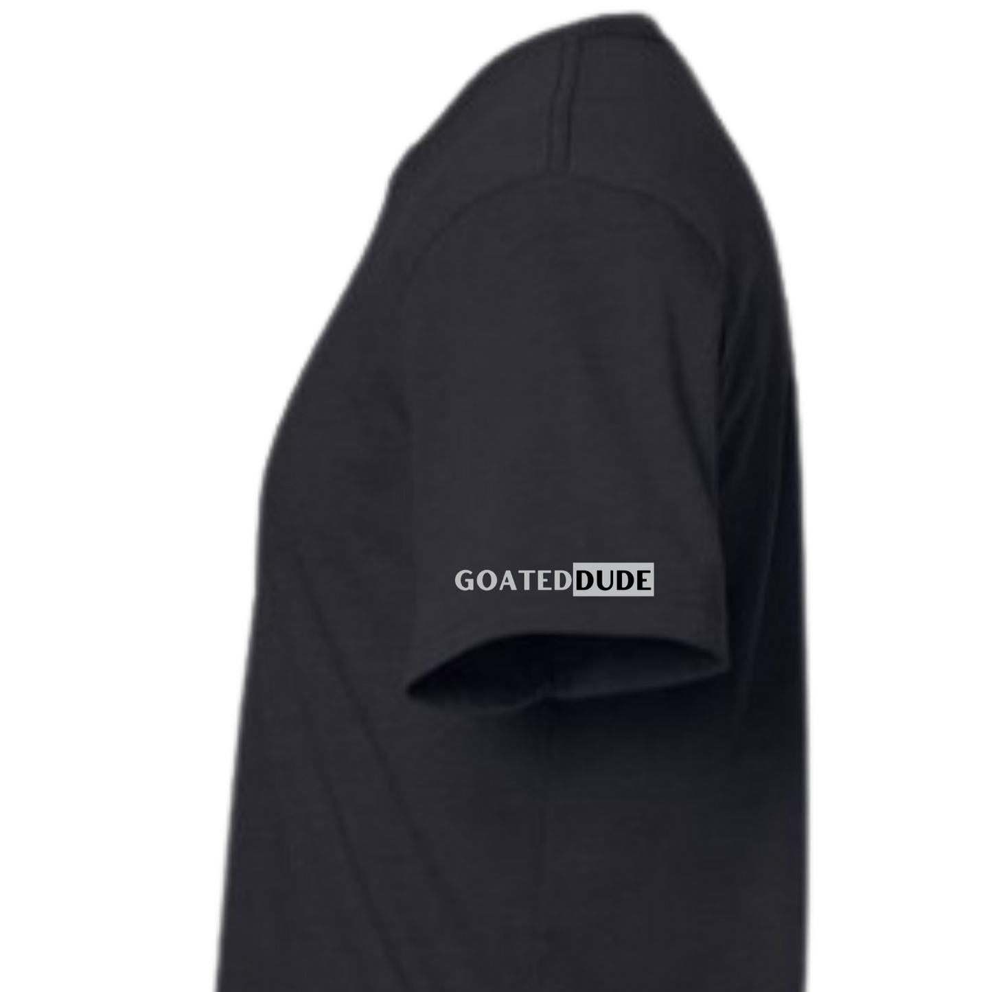 GOATEDDUDE - The OG - Adult Motivational Tee - Black - cotton/poly - GOATEDDUDE LLC