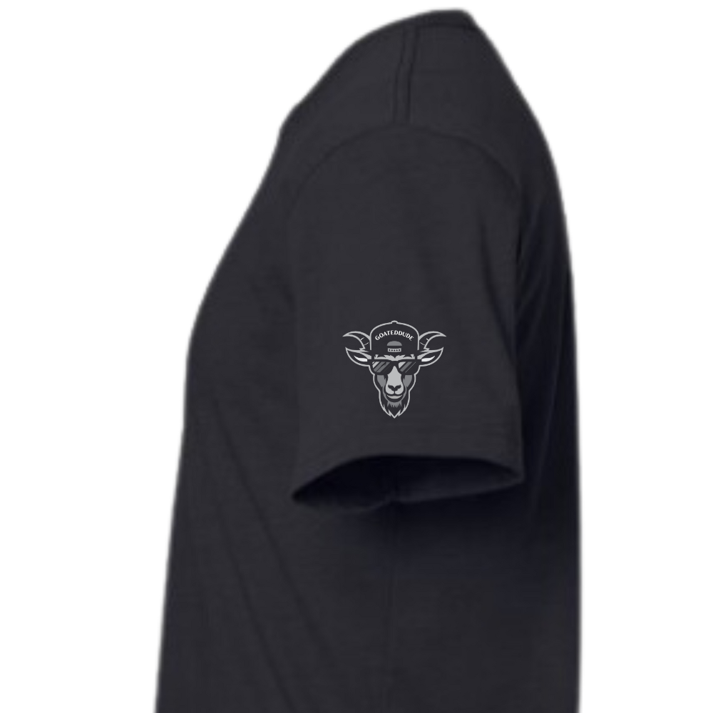 GOATEDDUDE - ZERO-ZERO-TWO - Adult Pickleball - Black - cotton/poly